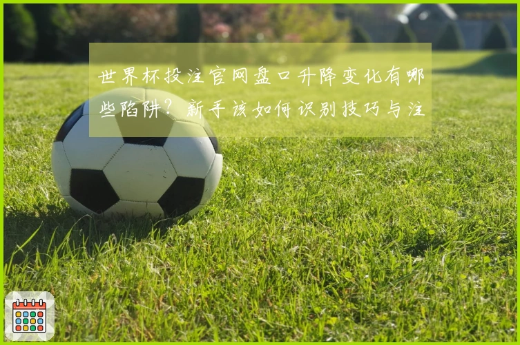 世界杯投注官网盘口升降变化有哪些陷阱？新手该如何识别技巧与注意事项